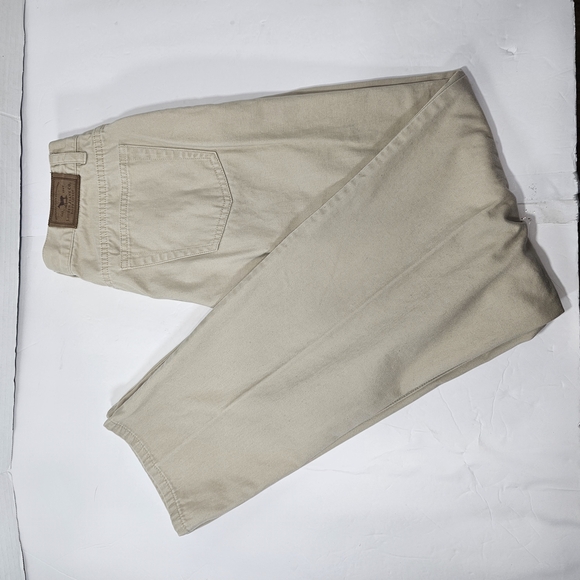 Lauren Ralph Lauren Beige Ankle & Cropped Jeans Sz 8 100% Cotton - Picture 11 of 11